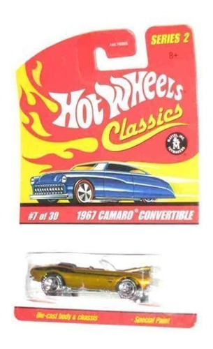 Carro De Juguete Escala 1:64 Camaro/dorado, Marca Pyle