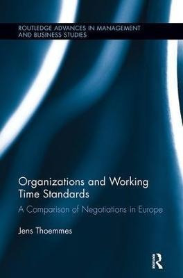 Libro Organizations And Working Time Standards : A Compar...