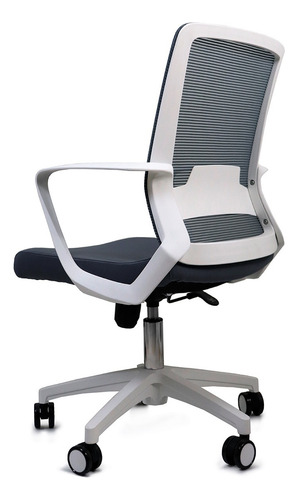 I Seating Silla Oficina Ejecutiva Reclinable Blanca Civita B Color Blanco Material Del Tapizado Algodón