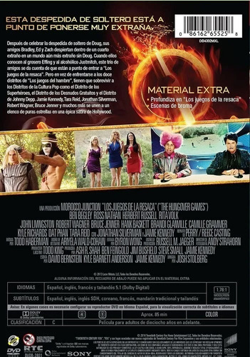 Los Juegos De La Resaca | Dvd Ross Nathan Película Nueva