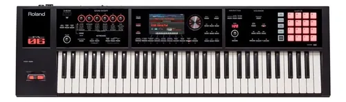Teclado sintetizador Roland Fa-06 Workstation, 1 año, color negro