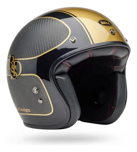 Casco Bell Helmets Custom 500 Carbon Rsd Player Moto