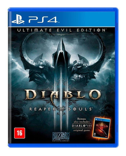 Diablo 3 Reaper Of Souls Ps4 en los medios físicos portugueses