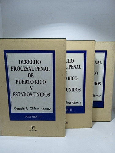 Derecho Procesal Penal De Puerto Rico Y Estados Unidos