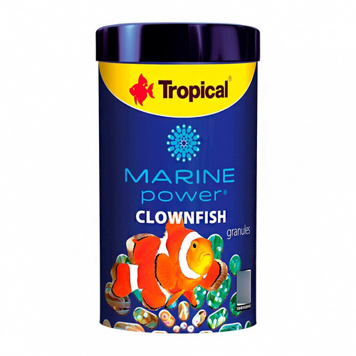 Tropical Marine Power Clownfish - 65g - Ração Peixe Anêmona