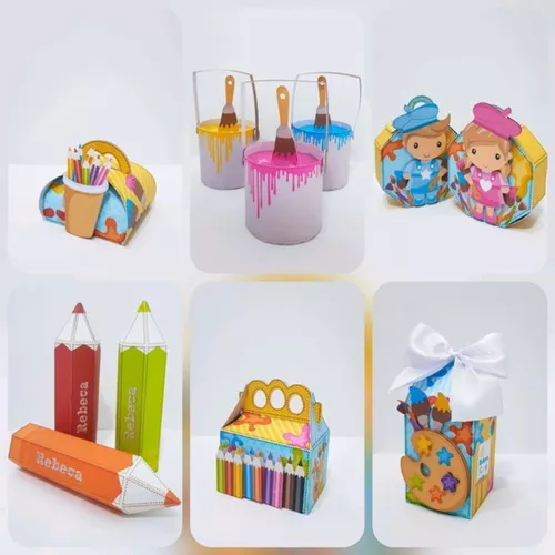 Kit de Personalizados Gratuitos Tema Pintando o Sete