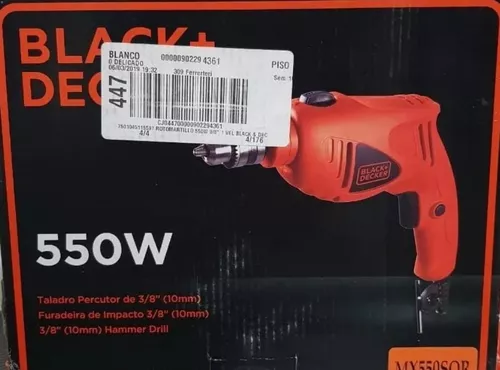 Black Decker Taladro Percutor 3 8Plg