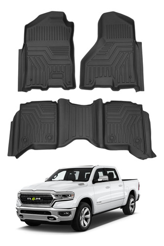 Kust Alfombrilla Para Dodge Ram Crew Cab Todo Tipo Clima Tpe