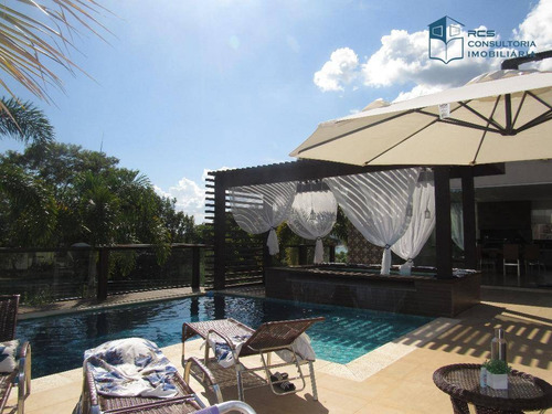 Imagem 6 de 30 de Casa Toda Mobiliada Com 4 Suítes À Venda, 421 M² Por R$ 1.500.000 - Brisas Do Lago - Capitólio/mg - Ca0366