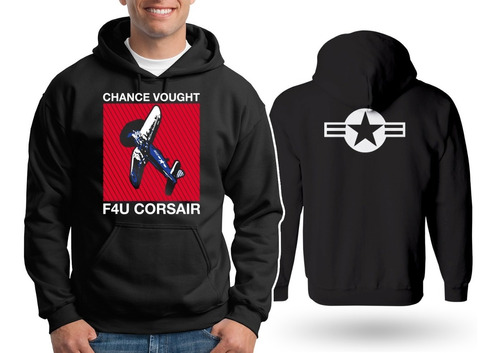 Sudadera Chance Vought F4u Corsair Avion Arte Guerra M1808