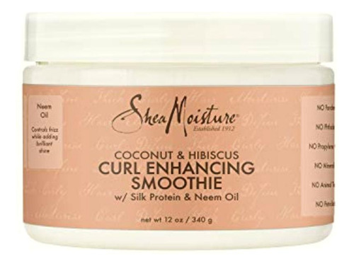 Sheamoisture Coconut & Hibiscus Curl Enhancing Smoothie, 12