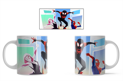 Caneca Branca Desenhos Geek Homem Aranha Spider-man