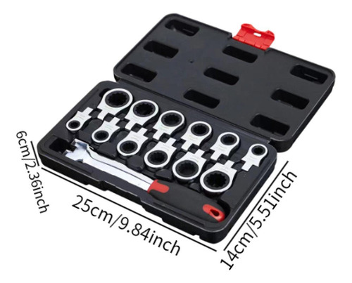 Mxg-gj Juego De Llaves De Tubo De Trinquete, Desmontables,