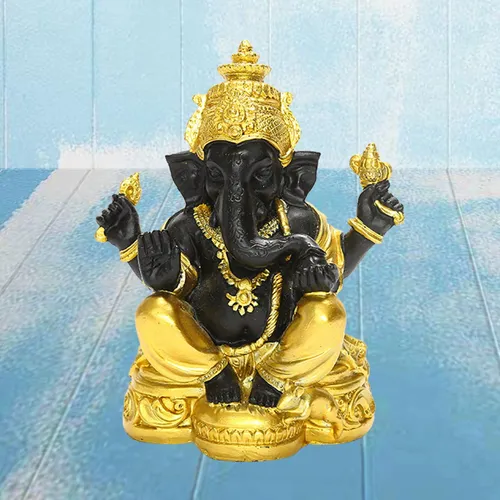 Estatuilla Rara De Ganesha Elefante Dios Buda Decorativa