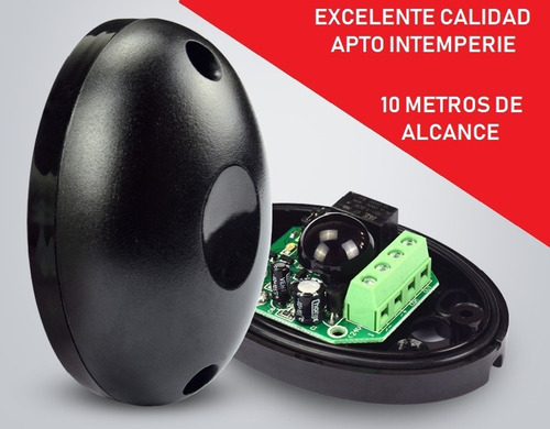 Barrera Infrarroja Exterior Interior 15mts Alarma Garage Kn