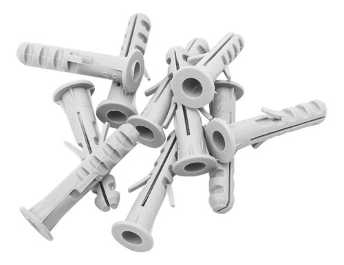 Tarugos De Nylon Fischer Sa10 Con Arandela/tope-caja X50 U.