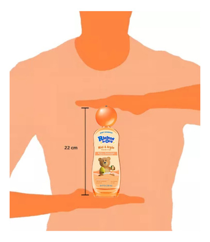 Shampoo Ricitos de Oro Miel 250ml Grisi