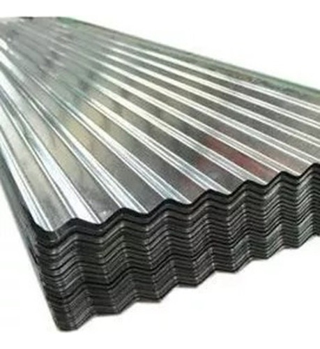 Laminas De Techo Zinc Galvanizado 3.05x0.80 Cl 0.17mm