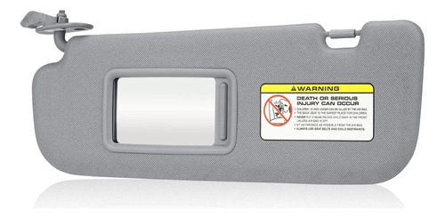 Parasol Lado Izquierdo Para Hyundai Elantra 2011-2015 Grey