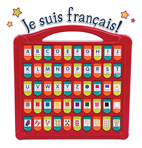 Battat - Juguete Del Alfabeto Francés Para Aprender - 50 Sol