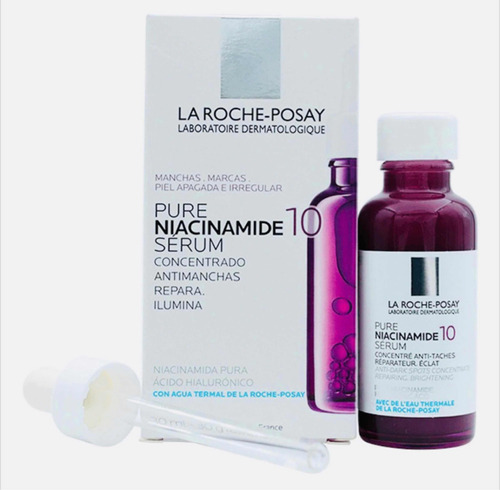 La Roche Posay Puré Niacinamide 10 Serum Antimanchas 30ml Momento de aplicación Día/Noche Tipo de piel Todo tipo de piel