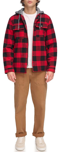 Camisa Leñador Sherpa Levis Chaqueta Franela Nueva Original