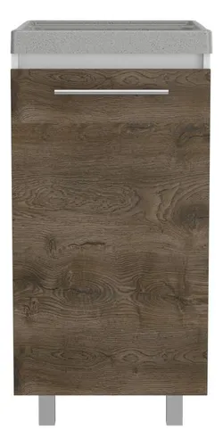 Lavadero Corona Premium Ii Petite Gris Mueble Oporto