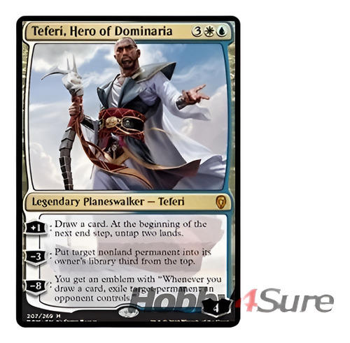 Teferi, Héroe De Dominaria M/nm Magic: El Encuentro Mtg Domi