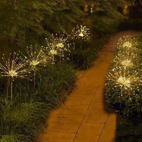 Luces Led Diente De León Para La Solar Gypsophila Lights D
