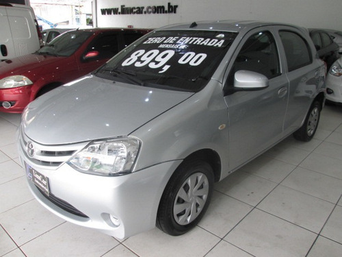 Toyota Etios 1.3 X 2017 Zero De Entrada Trabalhe Aplicativo
