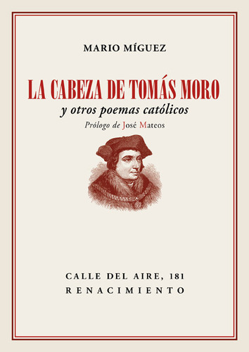 Libro La Cabeza De Tomã¡s Moro - Mã­guez, Mario