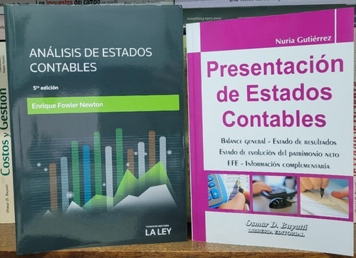 Pack Análisis De Estados Contables + Presentación Est Cont