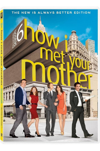 Dvd How I Met Your Mother Sexta Temporada 3 Discos 