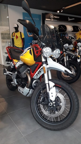 Imagen 2 de 15 de Moto Guzzi V85 Tt 2020 Amarilla 0km Entrega Inmediata!!