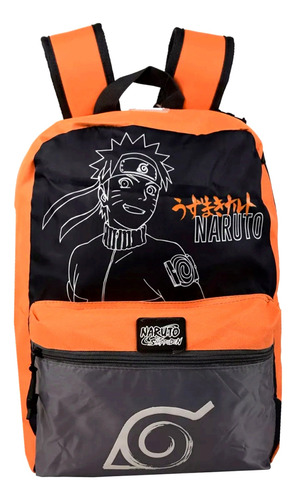 Mochila Escolar Naruto Shippuden Keepack Yadatex Original