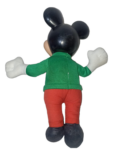 Peluche Mickeys Navidad Mc Donalds 1993 Usado Rojo (Usado)