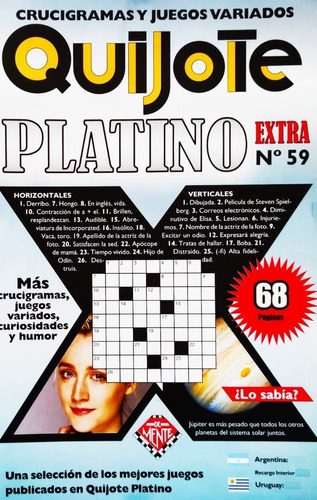 Quijote Platino Extra N° 59 - 68 Paginas