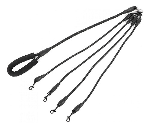 4 Perros Correa No Acoplador Cachorro Correa Ajustable 1 Cor