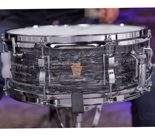Tarola Ludwig Ls9081q Jazz Fest 5.5x14 Vintage Black Oyster
