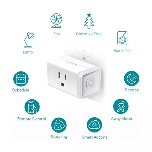 Enchufe Inteligente Wifi Para Casa Compatible Alexa, Echo