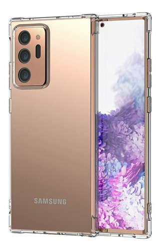 Imagen 2 de 8 de Carcasa Para Samsung Note 20 Ultra Transparente Reforzada