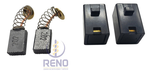 Par Carbones Bosch P/taladr Gsb 550 Re 3601aa01d0 3601aa01g0