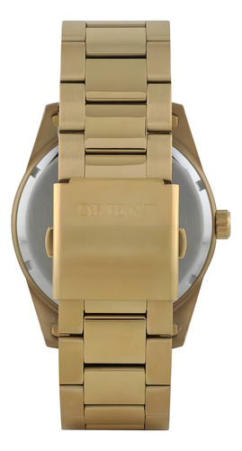 Relógio Orient Masculino Ref: Mgss1265 P1kx Casual Dourado