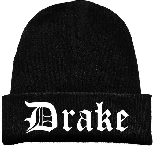 Gorro Lana Drake Rap Hip Hop Estampado Urbanoz