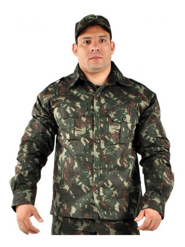 Camisa Camuflada Adventure Manga Longa - Loja Oficial