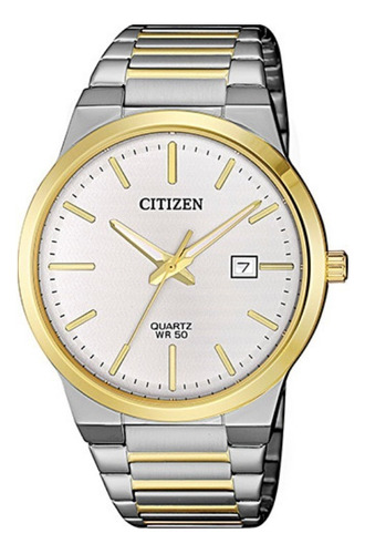 Reloj Citizen 61073 Bi5064-50a Hombre Acero Full Color del fondo Plateado 61073