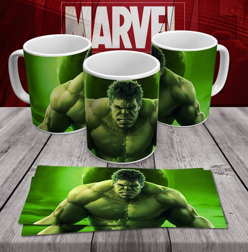 Caneca Em Porcelana Hulk Modelo 5