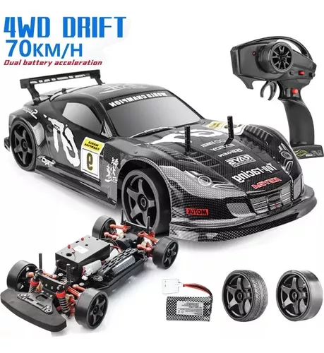 Carro Corrida Controle Remoto Drift 4x4 Gtrb