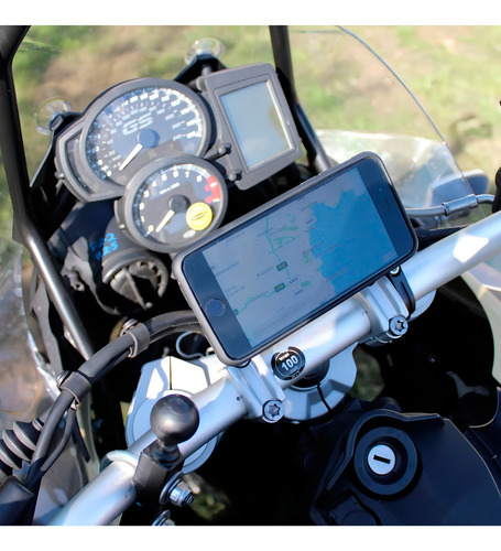 Kit Soporte Celular Moto Sp Connect iPhone 12 Mini Enganche