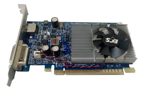 Placa De Video Ecs Geforce 9400gt 1gb Gddr2 128 Bits